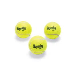 Beeztees Köpek Oyuncağı, Sesli, Tenis Topu, Sarı, 3 Adet, 6,5Cm