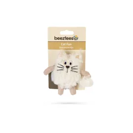 Beeztees Kedi Oyuncağı, Kedi, Peluş, Beyaz, 15x10x3cm