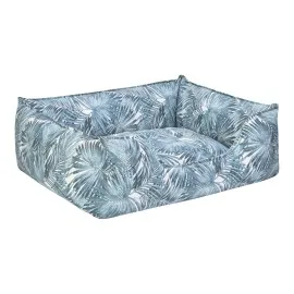Pet Comfort Alpha  Mavi-Beyaz Köpek Yatağı M 80X65Cm