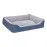 Pet Comfort Bravo Duo  Köpek Yatağı Mavi/gri Peluş L 90X70Cm