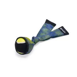 Beeztees Köpek Oyuncağı, Yüzen, Tenis Topu Ve Kumaş Fırlatma, Mavi/sarı 29Cm