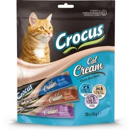 Crocus Çoklu Somon Karides & Karides & Yengeç Kedi Ödülü 30X15Gr