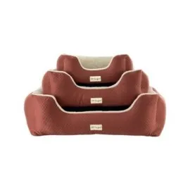 Pet Comfort Echo  Köpek Yatağı Tarçın/ecru Peluş M 80X65Cm