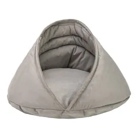 Pet Comfort Oyster Kedi/köpek Yatağı, Gri 55X55X32Cm