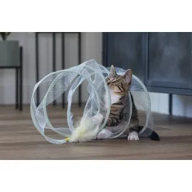 Beeztees Yavru Kedi Tüneli, Spiral Şeklinde, 60X25X25Cm