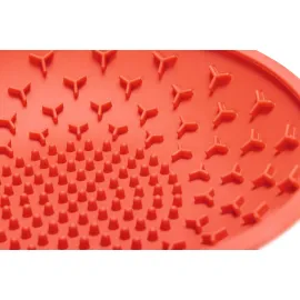 Beeztees Yavru Köpek Mama Yeme Oyuncağı, Silikon, Kırmızı, 19Cm