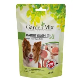 Garden Mix Tavşan Sushi Köpek Ödülü 75 Gr X 4 Adet