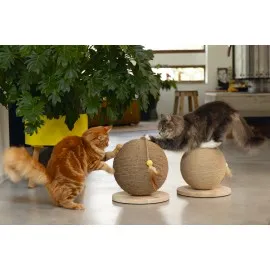 Beeztees Dbl Kedi Tırmalama Ve Oyuncağı, 30X30X27Cm