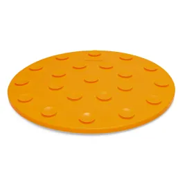 Beeztees Yavru Köpek Mama Yeme Oyuncağı, Daire Şeklinde, Silikon, Turuncu, 30Cm