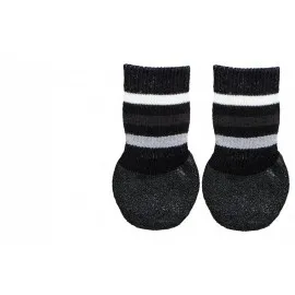 Trixie Köpek Çorabı Kaymaz L-XL 2 Adet Siyah