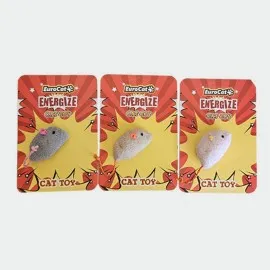 Eurocat Kedi Oyuncağı Tombik Fare Pastel Renk