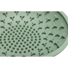 Beeztees Yavru Köpek Mama Yeme Oyuncağı, Silikon, Yeşil, 19Cm