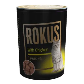 Rokus Tavuklu Kedi Konservesi 410G X 6 Adet
