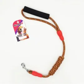 Eurodog Köpek Uzatma Reflektörlü 8Mmx120Cm Kahvere