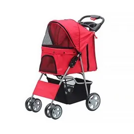 Pawise Köpek Arabası Kırmızı 68X46X100 Cm