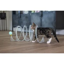 Beeztees Yavru Kedi Tüneli, Spiral Şeklinde, 60X25X25Cm