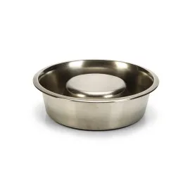 Beeztees Köpek Yavaş Besleme Mama Kabı, Paslanmaz Çelik, 25Cm
