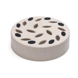 Beeztees Dbl Köpek Yavaş Besleme Mama Kabı, Bambu, Bej, 21Cm, 1430Ml