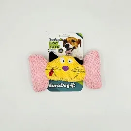 Eurodog Örgü Peluş Kemik Köpek Oyuncağı 19,5X11 Cm