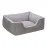 Pet Comfort Echo  Kedi Ve Köpek Yatağı Gri/gri Peluş S 60X50Cm