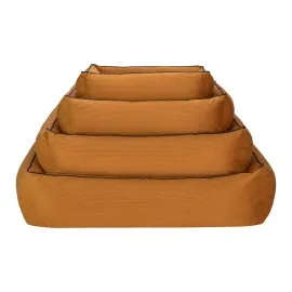 Pet Comfort Golf  Kedi Ve Köpek Yatağı Hardal W Parliament Mavi Biye S 75X60Cm