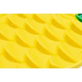 Beeztees Yavru Köpek Yaş Mama Yeme Oyuncağı, Ananas Şeklinde,silikon, Sarı, 20X20Cm