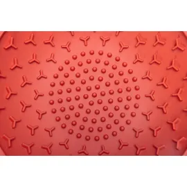 Beeztees Yavru Köpek Mama Yeme Oyuncağı, Silikon, Kırmızı, 19Cm