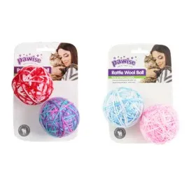 Pawise Örgülü Top Kuyruklu Zilli Kedi Oyuncağı