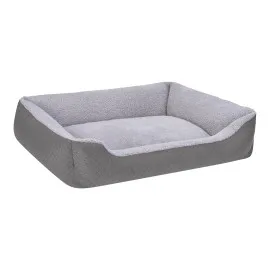 Pet Comfort Bravo Duo  Köpek Yatağı Gri/gri Peluş L 90X70Cm