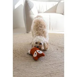 Beeztees DBL Köpek Oyuncağı, Sesli, Tilki, Peluş, Turuncu, 25,5cm