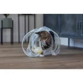 Beeztees Yavru Kedi Tüneli, Spiral Şeklinde, 60X25X25Cm