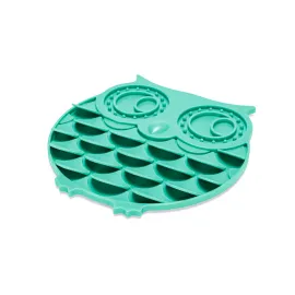 Beeztees Yavru Köpek Mama Yeme Oyuncağı, Baykuş Şeklinde, Silikon, Yeşil, 30X28Cm