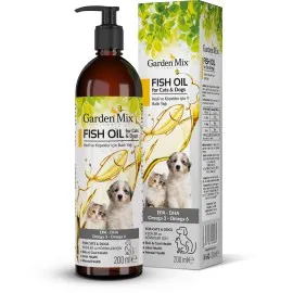 Garden Mix Kedi Ve Köpek Somon Yaği 200Ml X 2 Adet