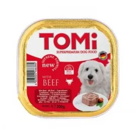 Tomi Köpek Dana Etli Pate Alüminyum Yaş Mama 300Gr (Pate)
