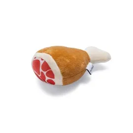Beeztees Köpek Oyuncağı, But, Peluş, Kahverengi, 22X11,5X10Cm