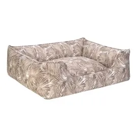 Pet Comfort Alpha  Açık Kahverengi-Beyaz Köpek Yatağı L 105X85Cm