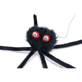 Beeztees Kedi Oyuncağı, Elastik İpli Örümcek, 17cm