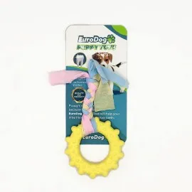 Eurodog Puppy Toys Sarı Çark Diş Kaşıma Oyuncağı