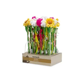 Beeztees Kedi Oltası, Çiçek Çeklinde, Peluş ve Kurdelalar, Çeşitli Renklerde, 45x6x3cm