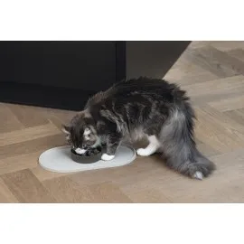 Beeztees Dbl Mama Su Kabı Servisi, Silikon, Kaymaz, Bej, 45X25X1,5Cm