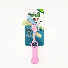 Eurodog Puppy Toys Pembe Ufak Kemik Diş Kaşıma Oy.