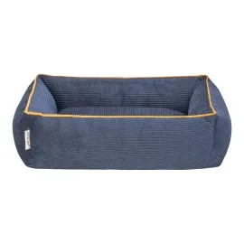 Pet Comfort Golf  Kedi Ve Köpek Yatağı Parliament Mavi W Hardal Biye Xs 55X45Cm