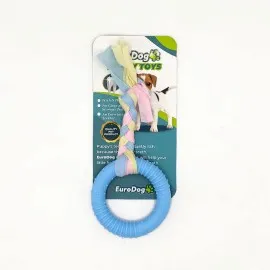 Eurodog Puppy Toys Mavi Halka Diş Kaşıma Oyuncağı