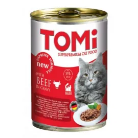 Tomi Kedi Dana Etli Yaş Mama 400g