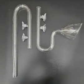 Cam Aparat Düz Emiş + Çan Ağız Veriş 17 mm