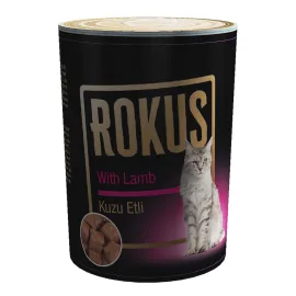 ROKUS KUZU ETLI KEDI KONSERVESI 410G X 6 ADET