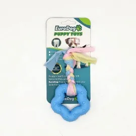 Eurodog Puppy Toys Mavi Kalın Beşgen Diş Kaş. Oy.