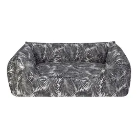 Pet Comfort Alpha  Siyah-Beyaz Köpek Yatağı L 105X85Cm