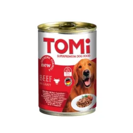 TOMI KÖPEK DANA ETLI YAŞ MAMA 400 GR X 6 ADET