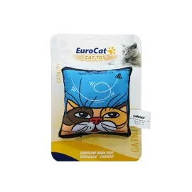 Eurocat Kedi Oyuncağı Mavi Yastık 8 Cm